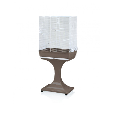 Клітка для птахів Fop "CRISTINA" 66х45х84 см біла з підставкою (8018084031119) Вінниця - фото 1