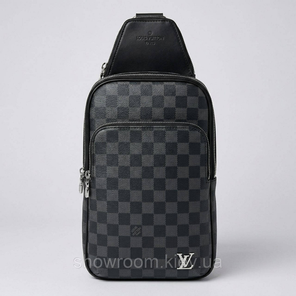 Чоловіча сумка на груди (слінг), бананка, барсетка (46327) LUX Київ - фото 3