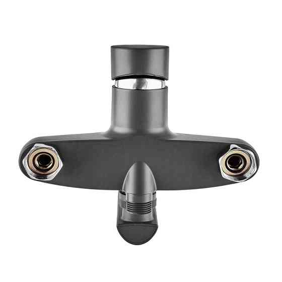 Змішувач для ванни Plamix Oscar-006 Euro Чорний    ( PM0600 ) 31258 Харків