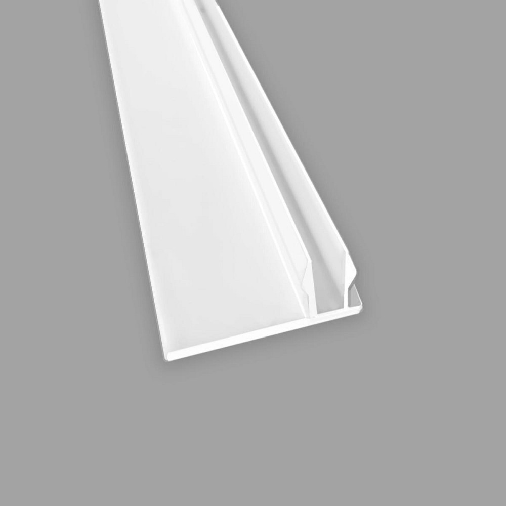 Профіль (торцевий) фінішний алюмінієвий для сайдинга 38,5х28х6000мм SW-00001728 Дніпро - фото 2