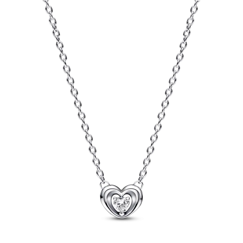 Срібне намисто  "Сяюче серце" 392494C01 MasterSem Київ - фото 1