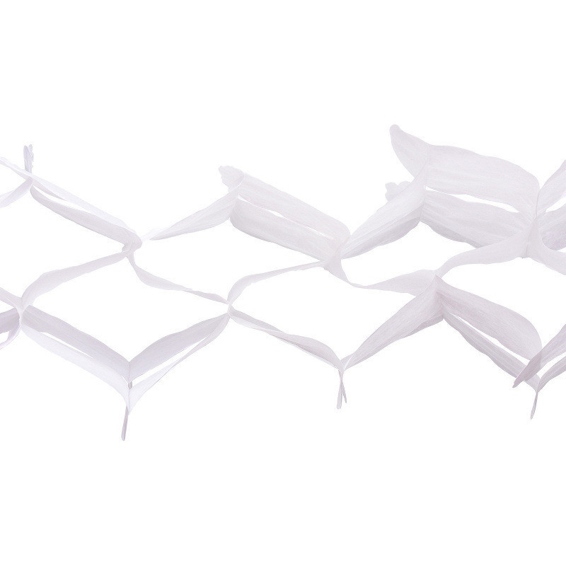 Гирлянда растяжка бумажная 3 м 16 на 11 см белый Киев - изображение 2