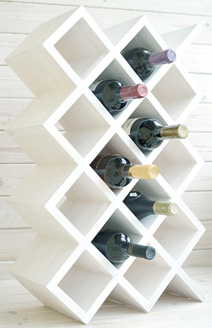 Настільна винна полиця "Боніта" зефір Миколаїв - фото 1