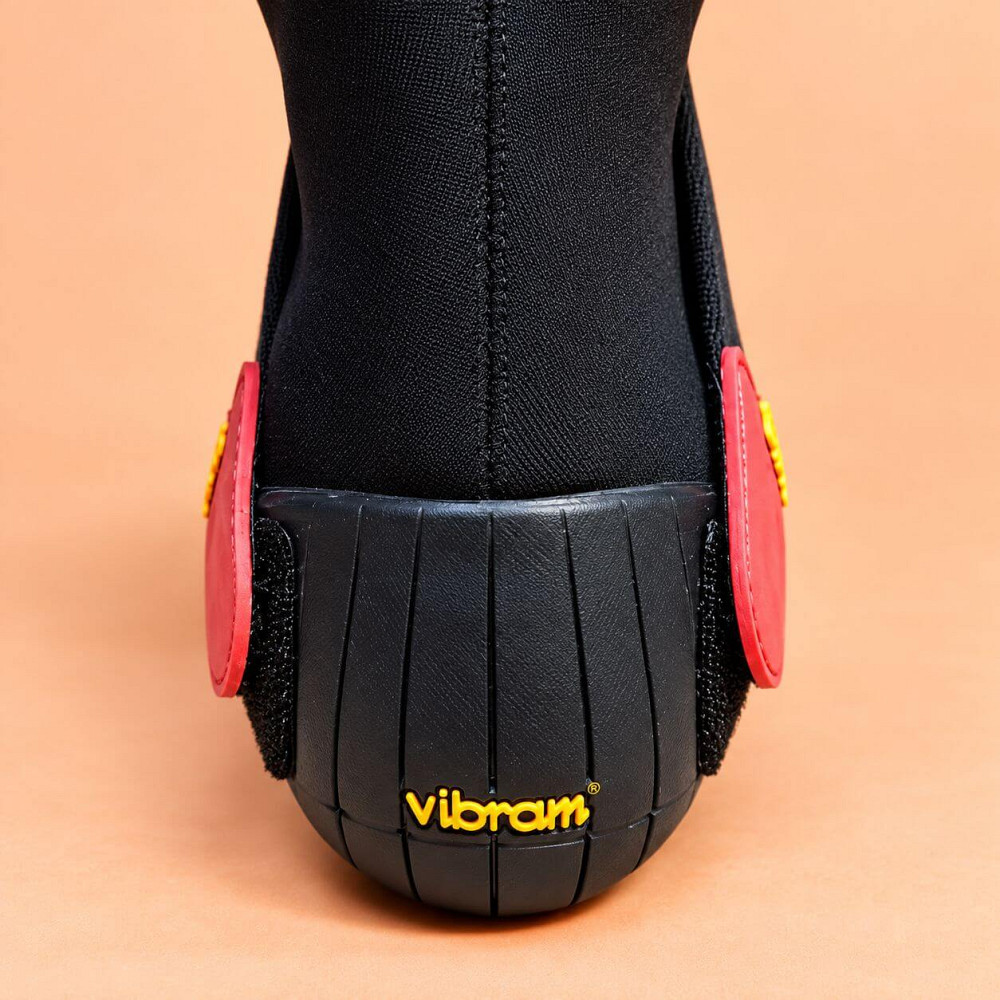 Ботинки чёрно-красные Furoshiki Vibram средней высоты, размер 40-41 Киев - изображение 7