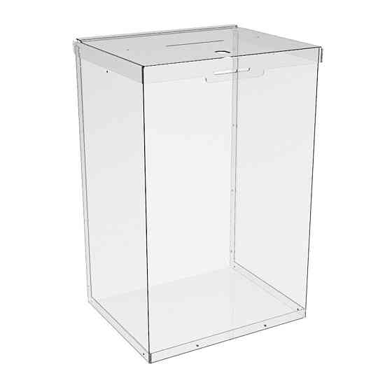 Ящик EKOSTAR с замком для пожертвований и сбора денег 250x200x380. Объем 19 литров Киев