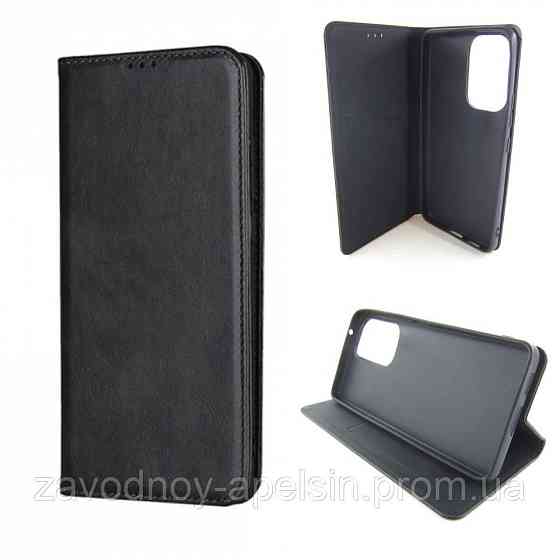 Чехол книжка Подставка Samsung A53 A536 (черный) Одесса