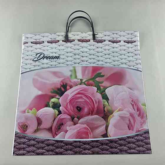 Поліетиленовий пакет (40х40) з пластиковою ручкою "Дрім" (10 шт.) Харків