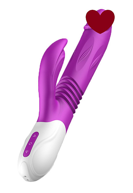 Вибратор для двойной стимуляции Boss Series Expander and Thrusting Function Sex Aura Киев - изображение 1
