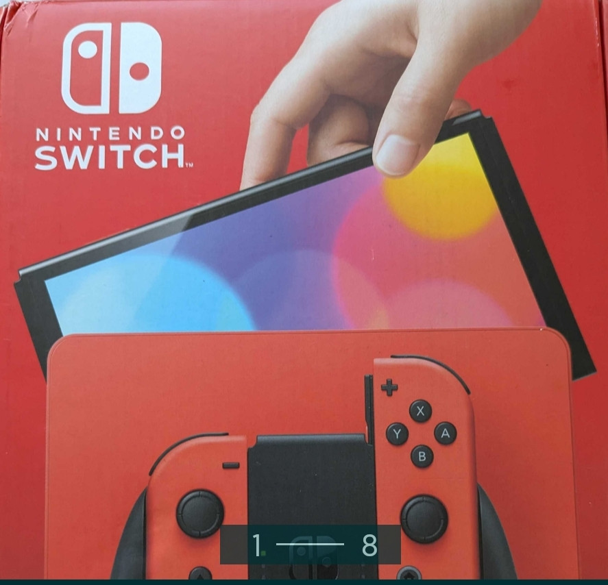 Приставка Nintendo Switch OLED Model HEG-001 Mario Red Limited Edition 64GB Red + 128GB MicroSD + Чохол. Київ - фото 8