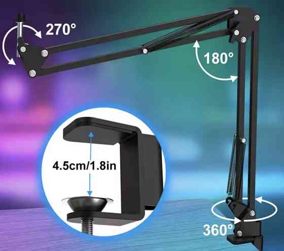 Игровой микрофон ‼️ + кранштейн ‼️ + студийная версия. Харьков