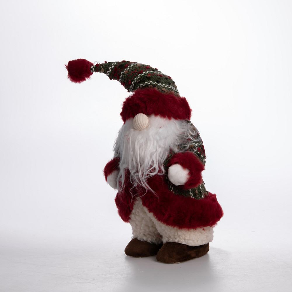 Новорічна фігурка Скандинавський Санта 15×14×38 (см) Червоний CR-4-9 Коломыя - изображение 4