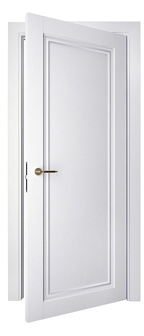 Двери коллекции NEOCLASSICO модель 401 Белый (Nano Flex) Киев - изображение 2