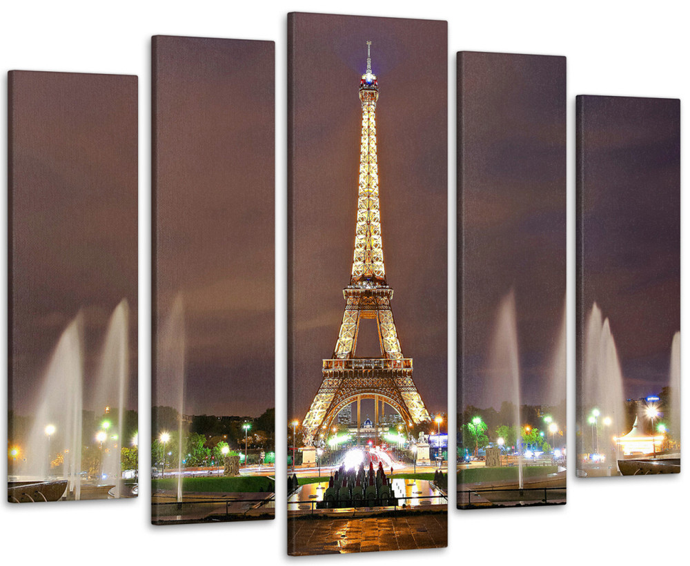 Модульная картина Париж Art-163_5 115x170 см Киев - изображение 1
