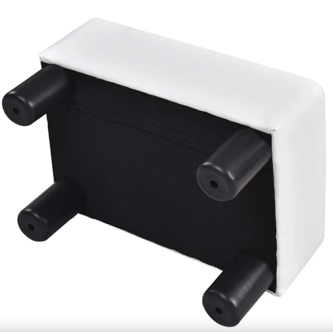 Пуф Costway Rosi екошкіра квадратний Киев - изображение 11