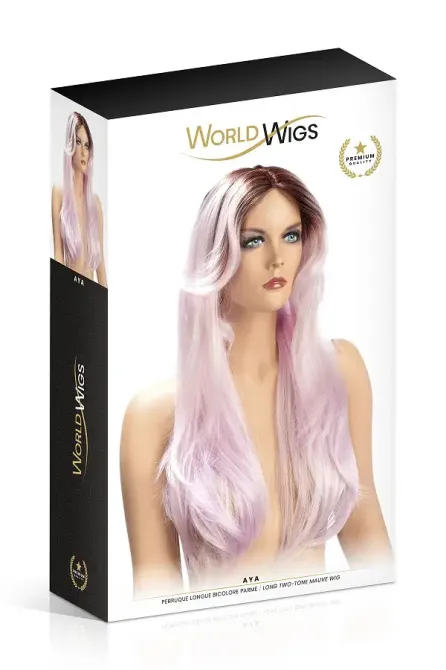 Перука World Wigs AYA LONG TWO-TONE MAUVE Львов - изображение 2