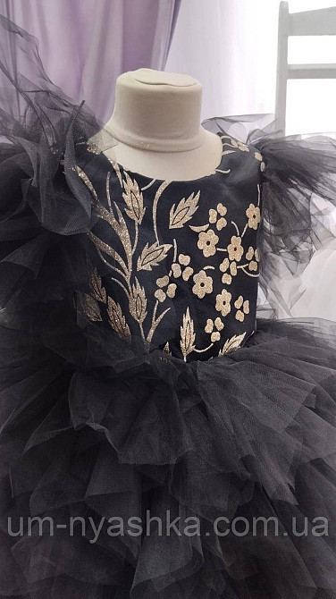 Чорна святкова сукня дитяча Кривий Ріг - фото 2