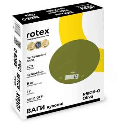 Весы кухонные Rotex RSK16-O Oliva Винница