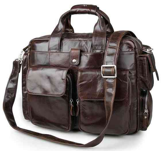 Сумка мужская Vintage 14370 Коричневая Киев