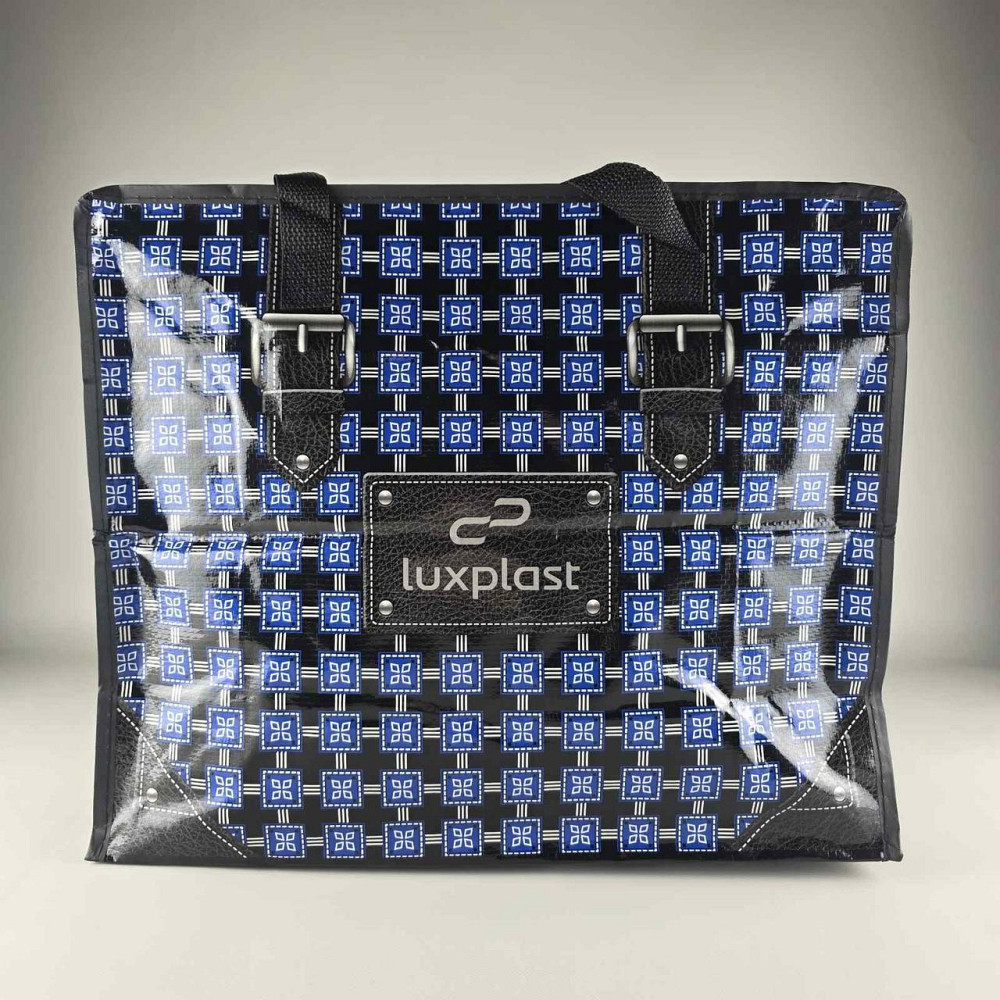 Поліпропіленова сумка господарська з кольоровим малюнком No2 Ромбі (1 шт.) Харків - фото 1