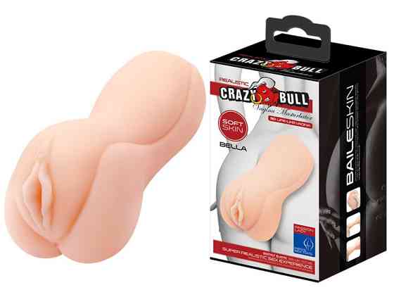Мастурбатор-вагина Crazy Bull - Bella Realistic Masturbator, BM-009187 Sex Aura Киев