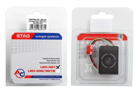 Параметр ГБО газ/бензин LED-401 (QBox Plus) Вінниця