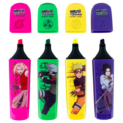 Набор маркеров Kite Highlighter Naruto, набор из 4-х цветов (NR24-444) Винница - изображение 3