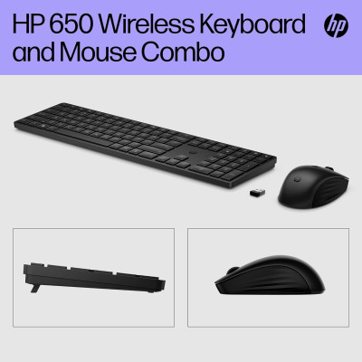 Комплект HP 650 Wireless UA Black (4R013AA) Вінниця - фото 12