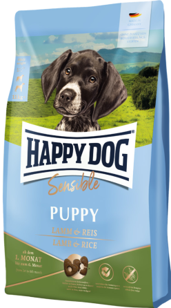 Сухой корм Happy Dog Sens Puppy Lamm&Rice для щенков от 1 до 6 месяцев (ягненок и рис), 4 кг Винница