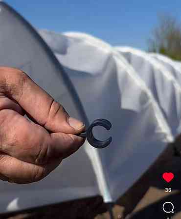 Парник  4 м 60 г/м2 (теплицы из спанбонда) мини парник для дачи, огорода, рассады Днепр