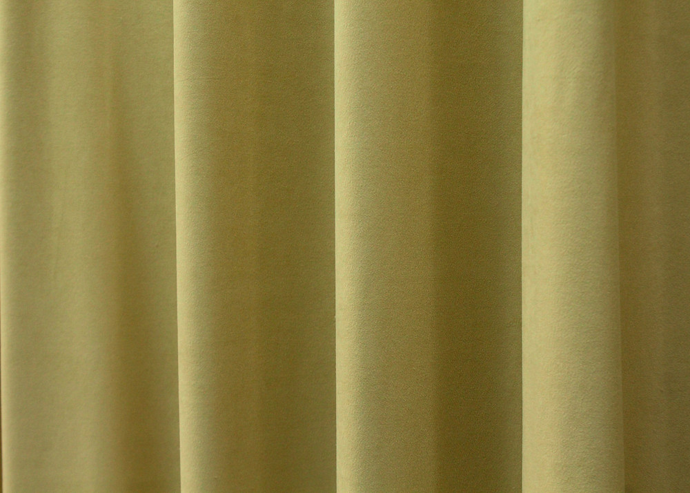 Шторная ткань нубук однотонный, Турция, цвет светло-золотистый 1520ш Киев - изображение 2
