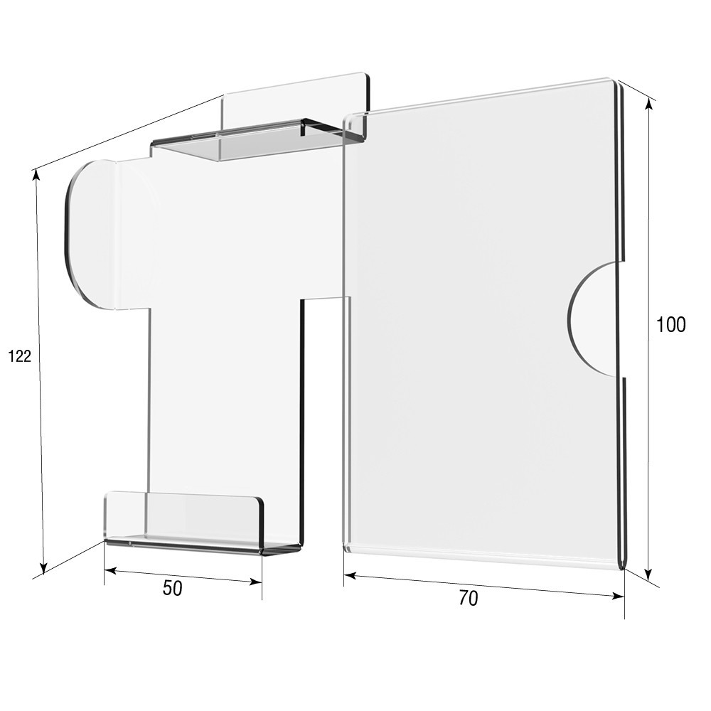 Подставка EKOSTAR под смартфон с описанием для экономпанели Киев - изображение 3