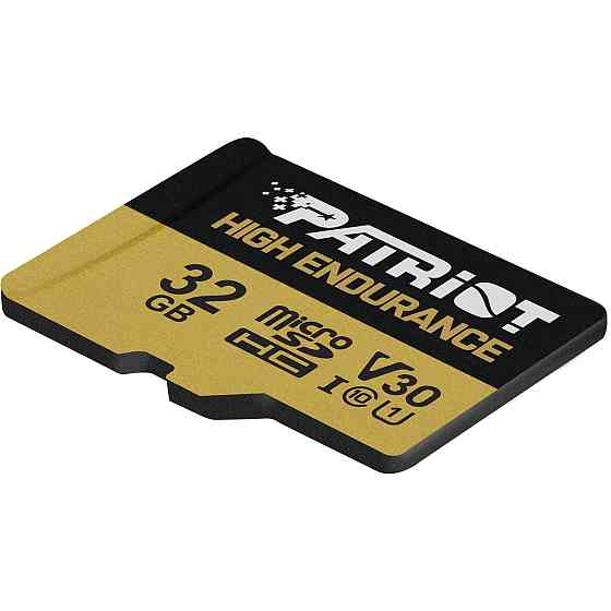 microSDHC (UHS-1 U3) Patriot High Endurance 32Gb class 10 V30 (R-95MB/s) Киев