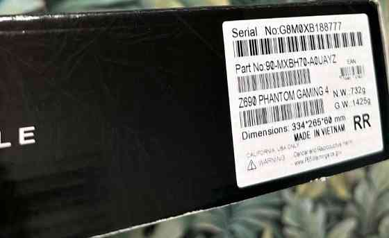 Материнская Плата Z690 Phantom Gaming 4 LGA1700 Киев