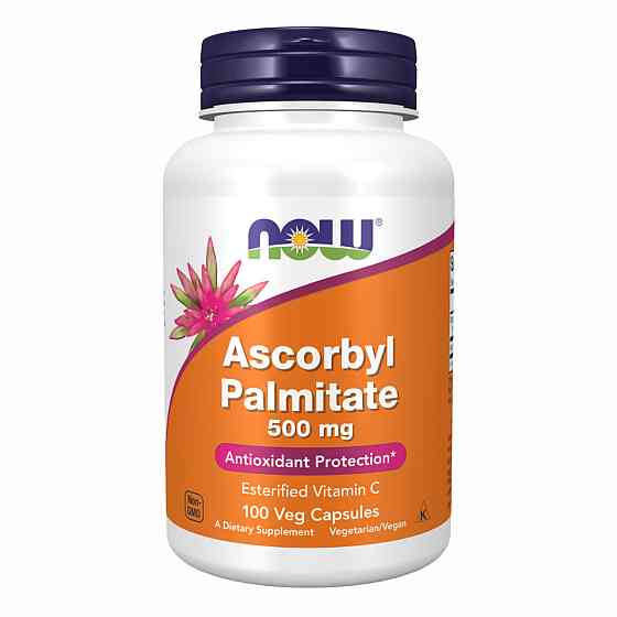 Аскорбил пальмитат Now Foods Ascorbyl Palmitate 500 mg 100 vcaps Киев