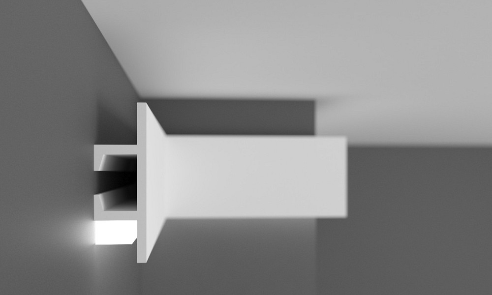 Молдинг полимерный для LED освещения Grand Décor KH 907 Днепр - изображение 8