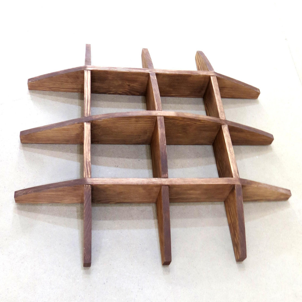 Настінна книжкова полиця "Володар" капучино Миколаїв - фото 2