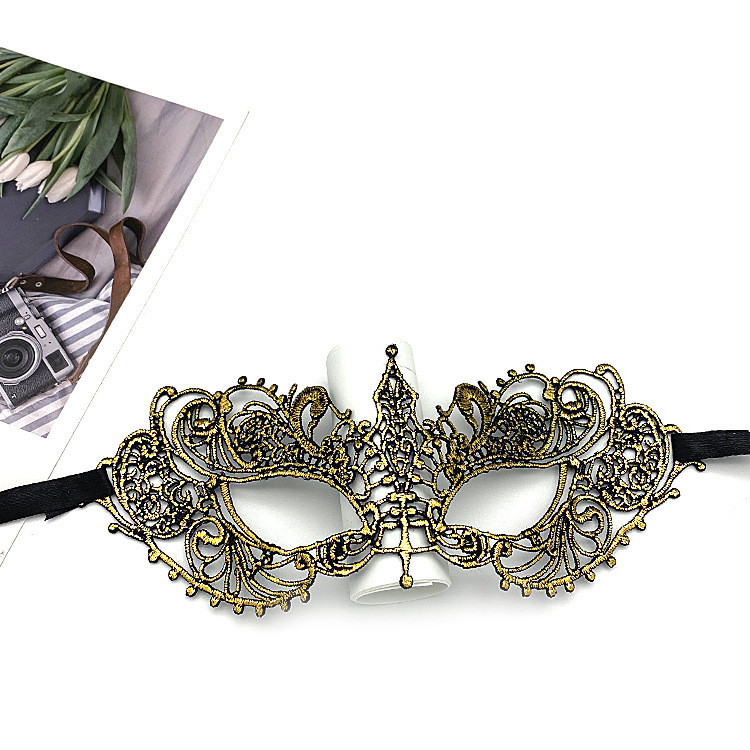 Маска для вечірок one size золотистий Київ - фото 1