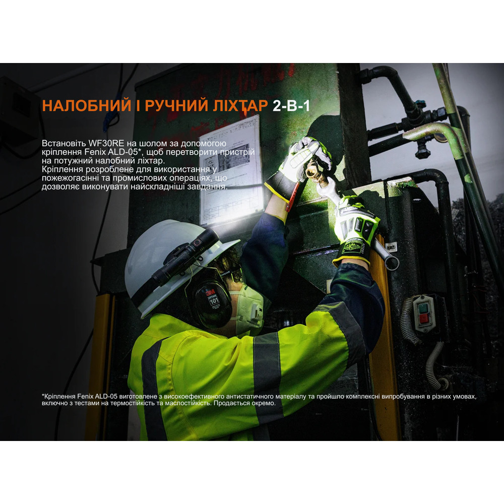 Ліхтар ручний вибухобезпечний Fenix WF30RE Spark Київ - фото 14
