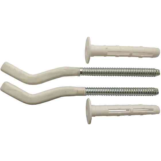 Комплект кронштейнів радіатора CRISTAL NS-1015 штирьковий прорезинений з дюбелем Ø9х170мм (2шт) Тернопіль