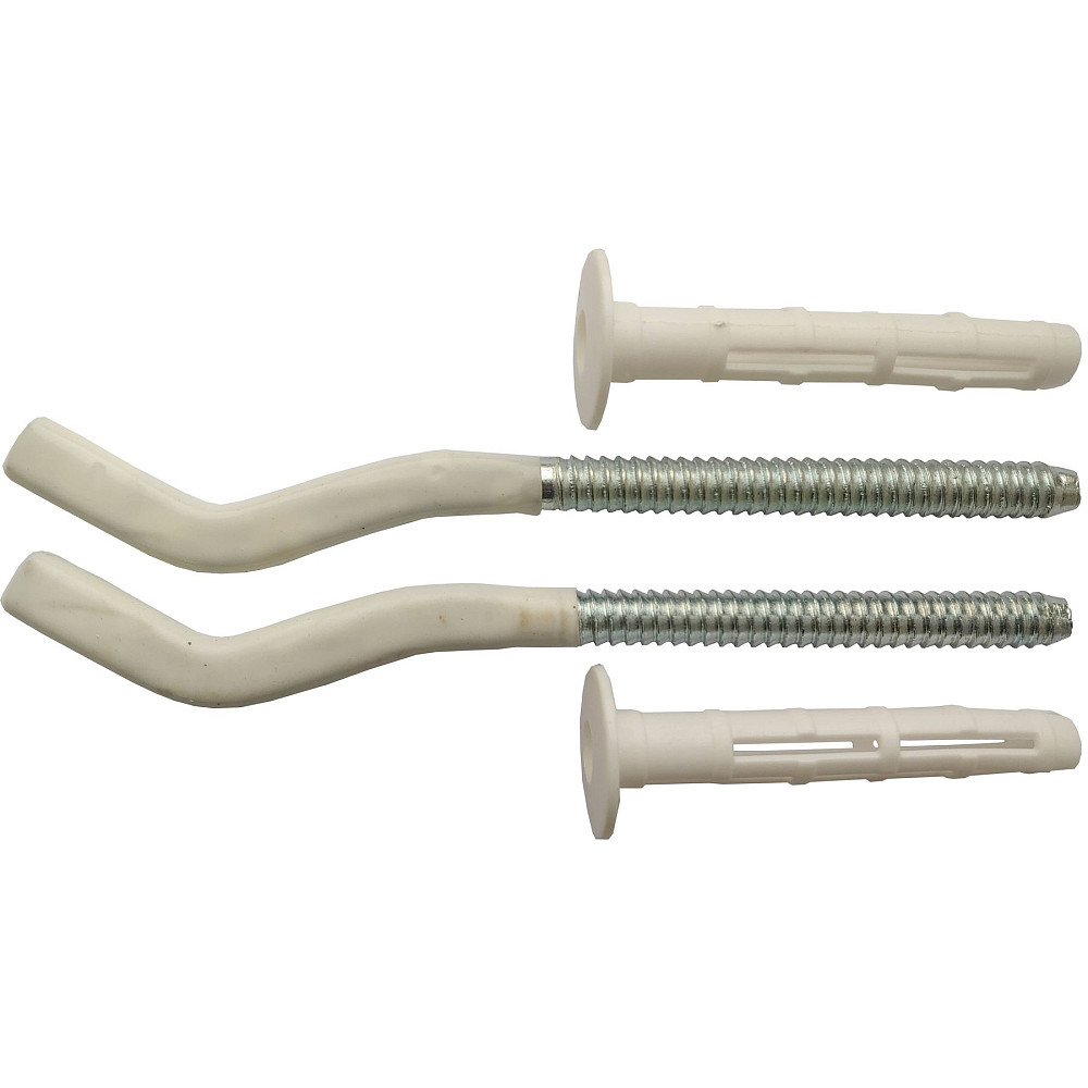 Комплект кронштейнів радіатора CRISTAL NS-1015 штирьковий прорезинений з дюбелем Ø9х170мм (2шт) Тернопіль - фото 1