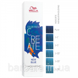 Оттеночная краскаТонуюча яскрава фарба Wella Professional Color Fresh CREATE New Blue Киев - изображение 1