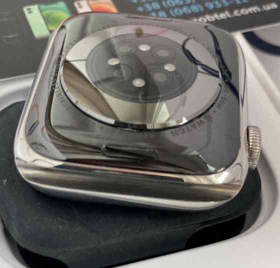 Смарт-Часи: Apple Watch 6, 44 mm. Silver Stainless Steel. Київ