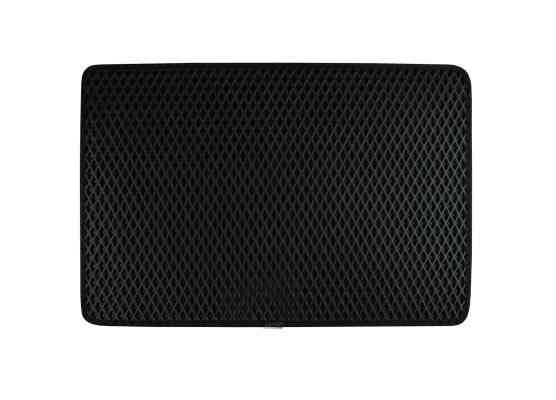 EVA килимок EKOSTAR килимок придверний  50x80 см  ромб чорний чорний кант Київ