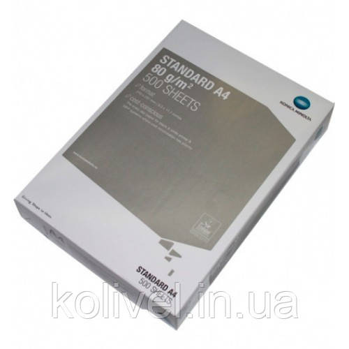 Папір офісний Konica Minolta Universal A4 80 г/м2 клас B 500 аркушів Київ - фото 1