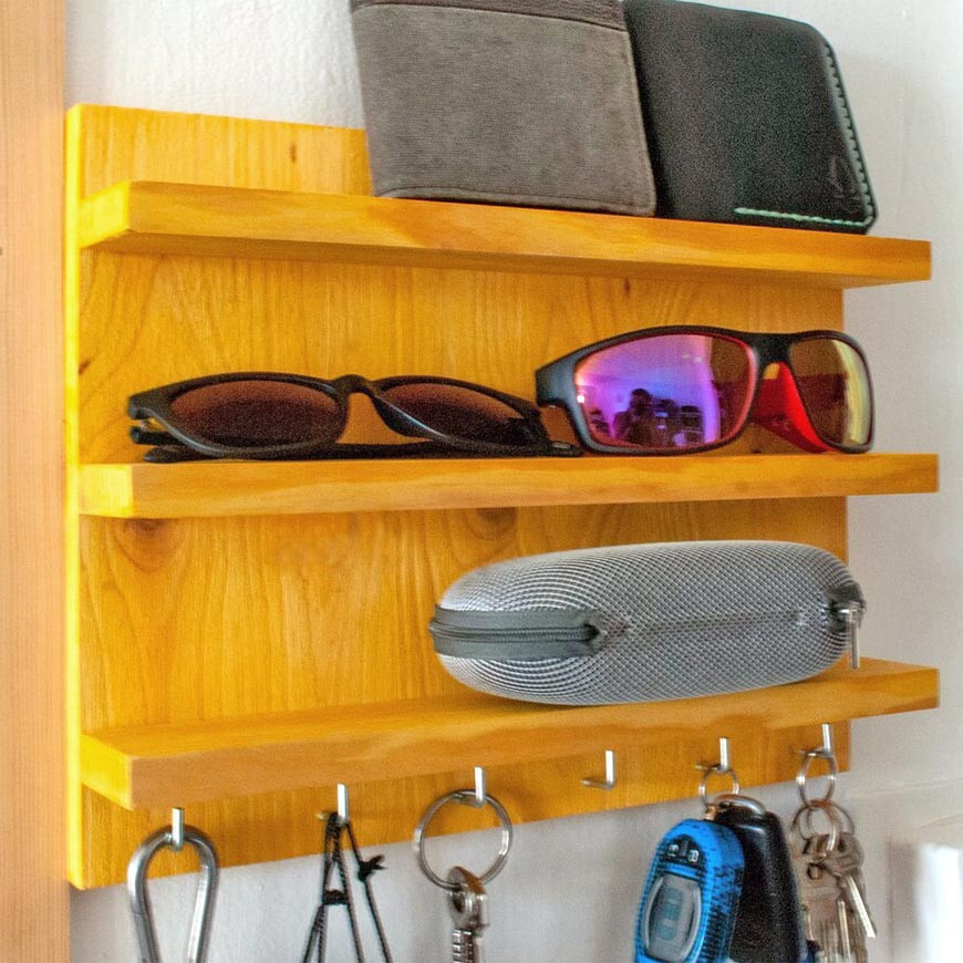 Ключница деревянная 