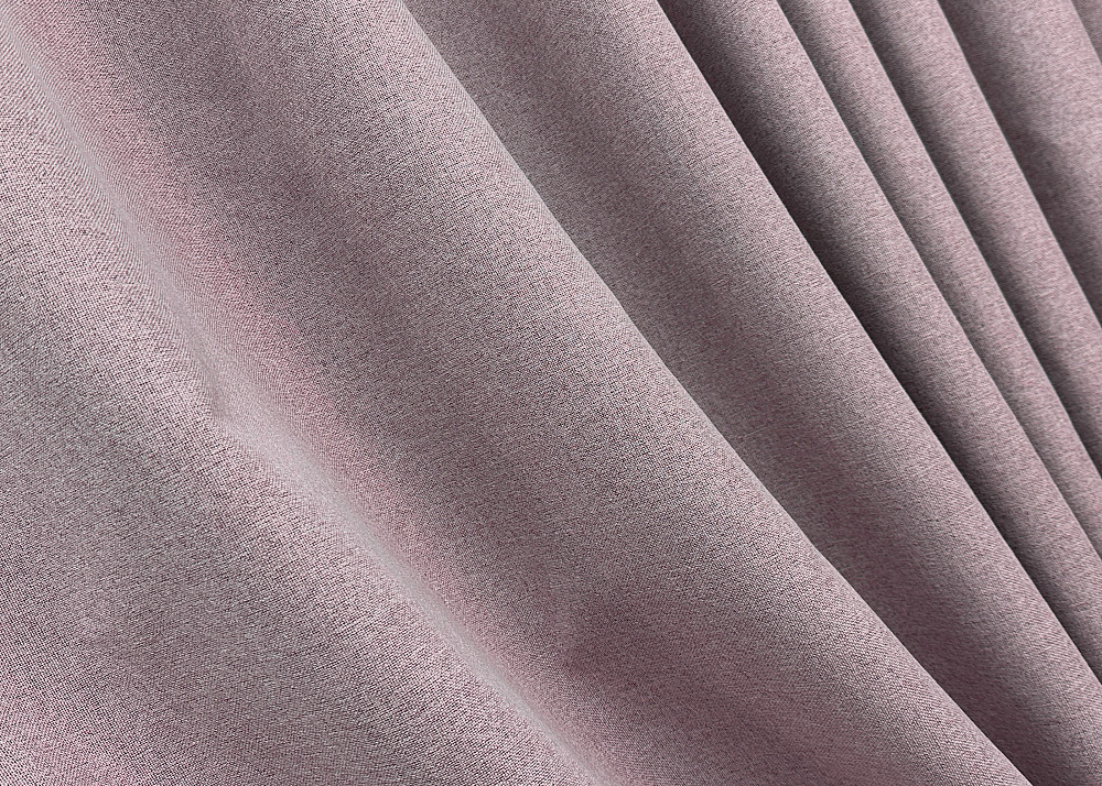 Комплект штор VR-Textil 100% блекаут ASHEN NIGHT 200х270 2шт і Тюль 500х270 1843ш-1153т пудровий з білим 71-088/6 Київ - фото 7