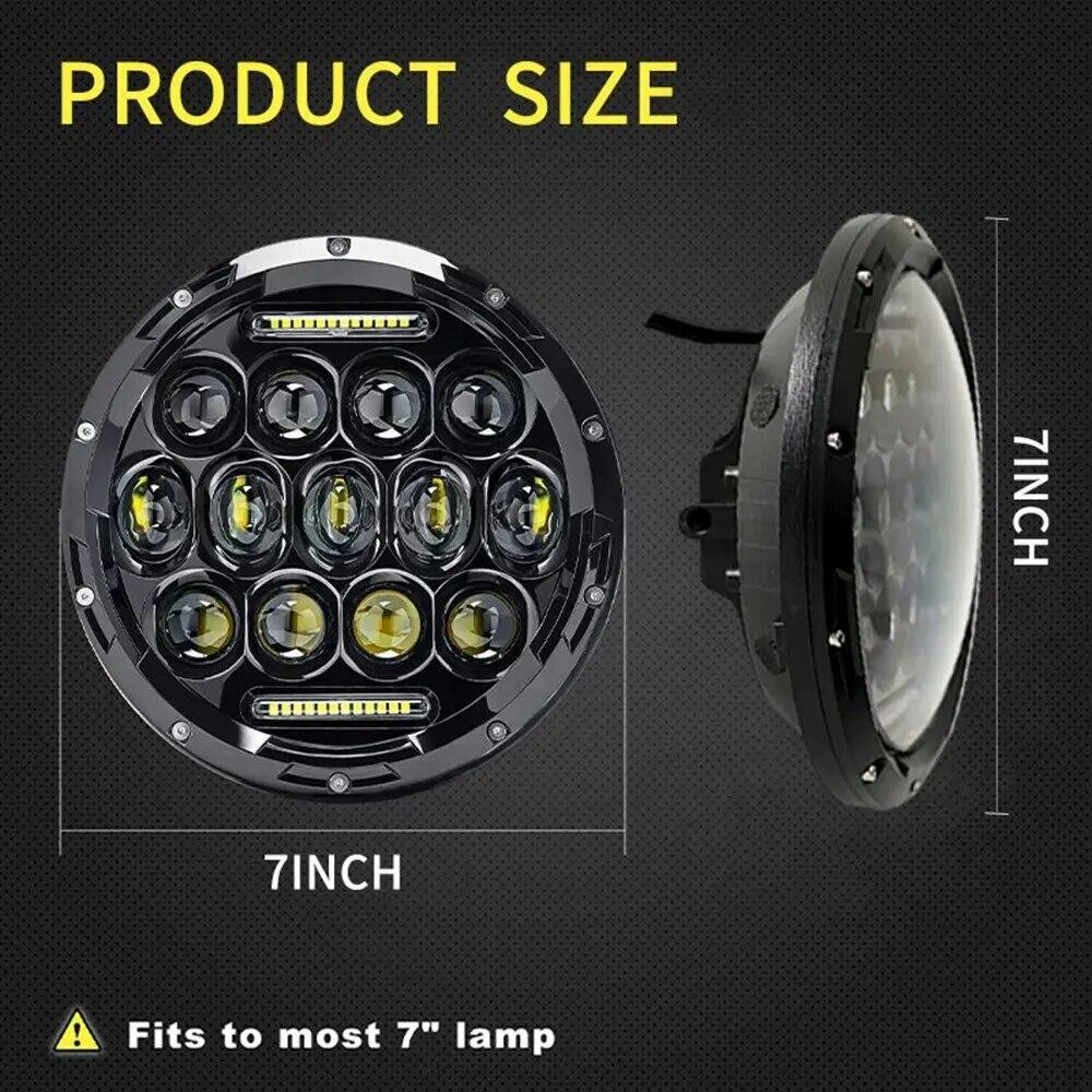 Передні лед фари Нива ВАЗ 2121, ВАЗ 2101, ГАЗ24, УАЗ. LED фари Харків - фото 9