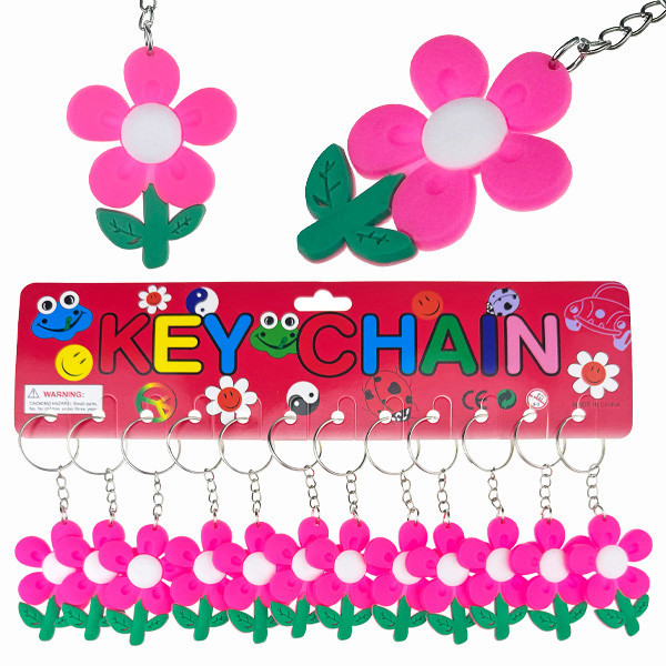 Брелок для ключей детский Цветок 12 шт Киев - изображение 1