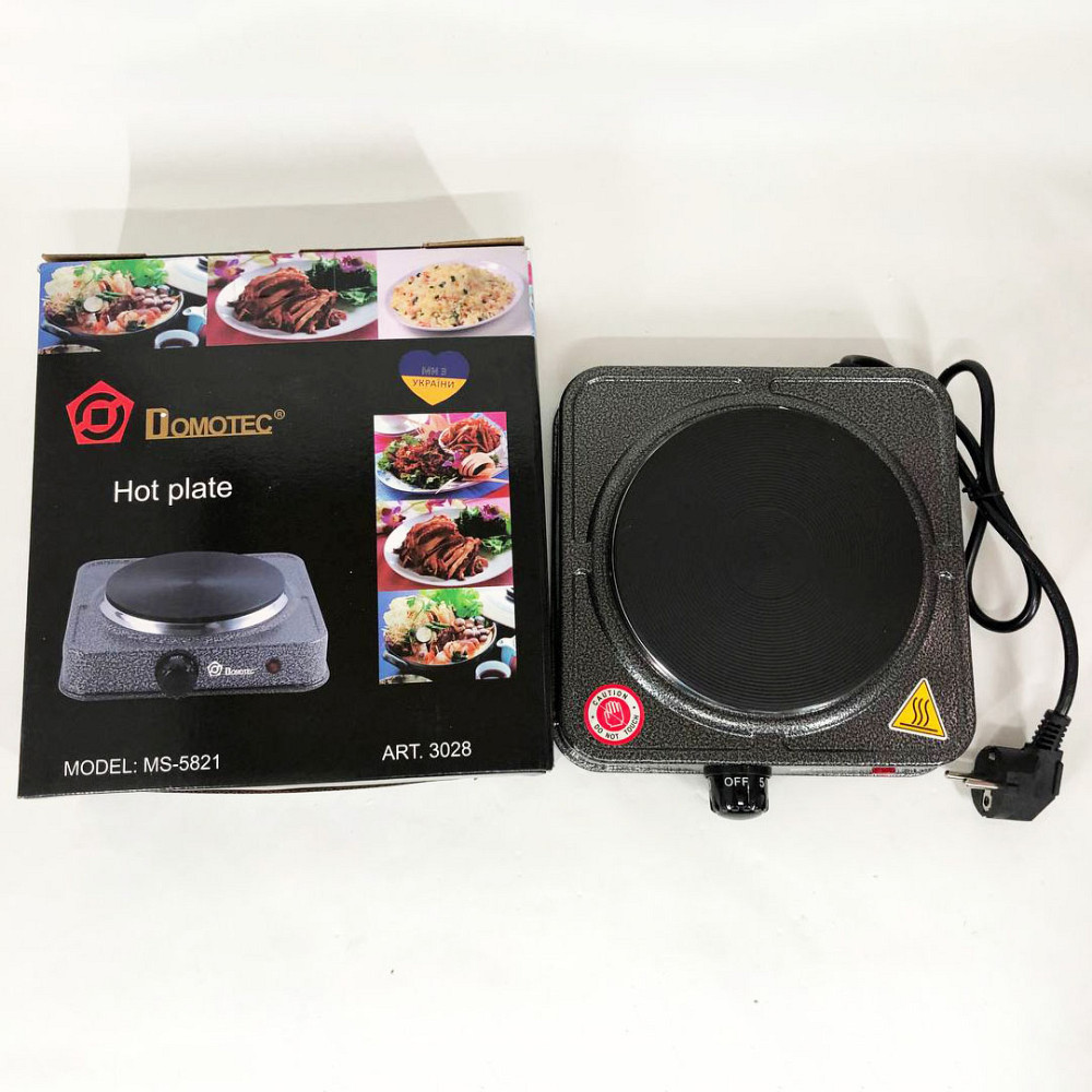 Надежная кухонная плита, Плита электрическая переносная одноконфорочная настольная CP-40 Львов - изображение 5