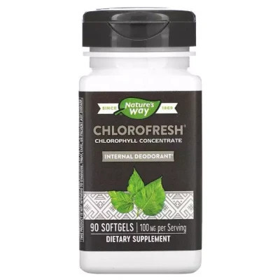 Травы Nature's Way Хлорофилл концентрат, Chlorophyll Concentrate, 90 гелевых капсул (NWY-03550) Винница - изображение 1